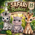 Safari Babies Clipart