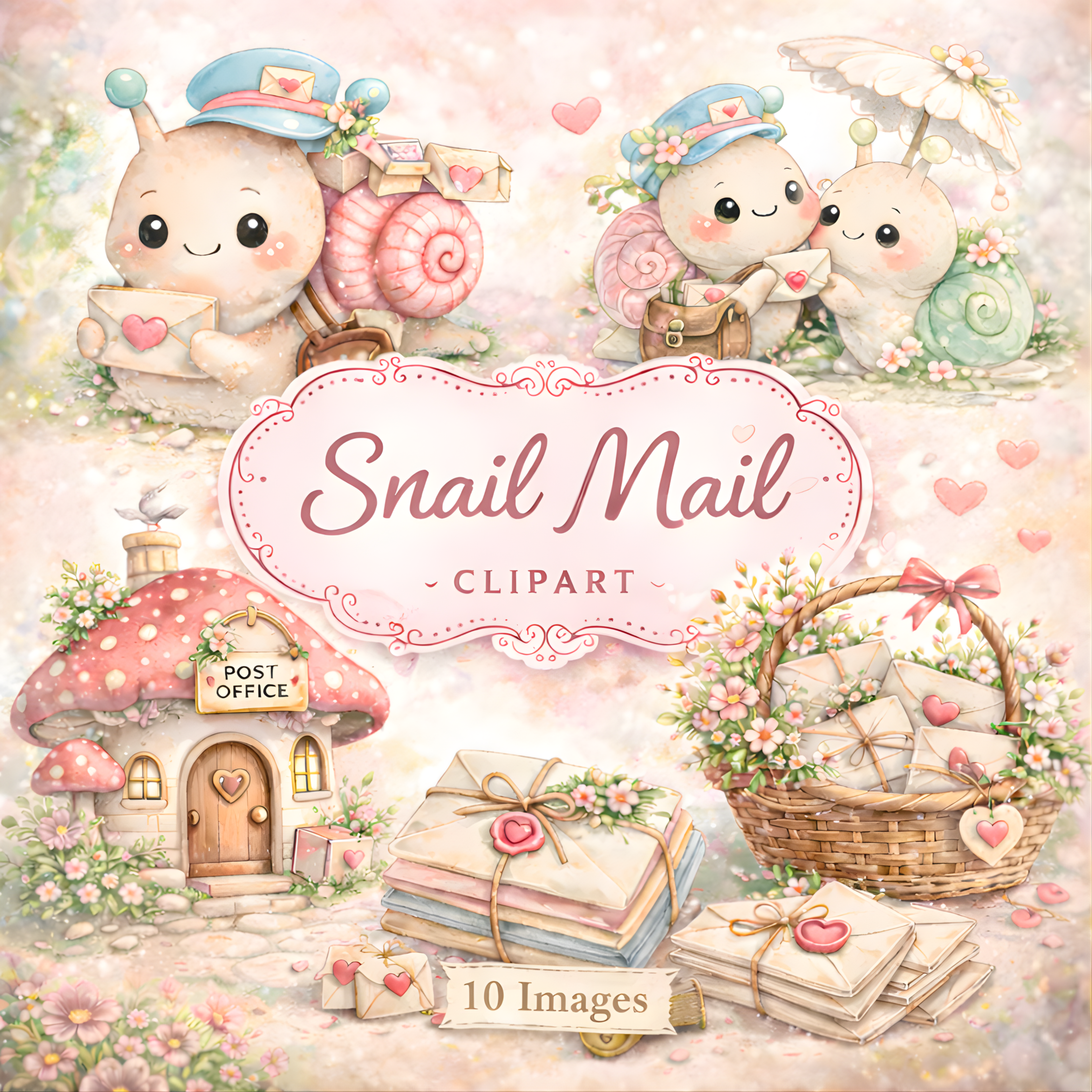 Snail Mail Clipart
