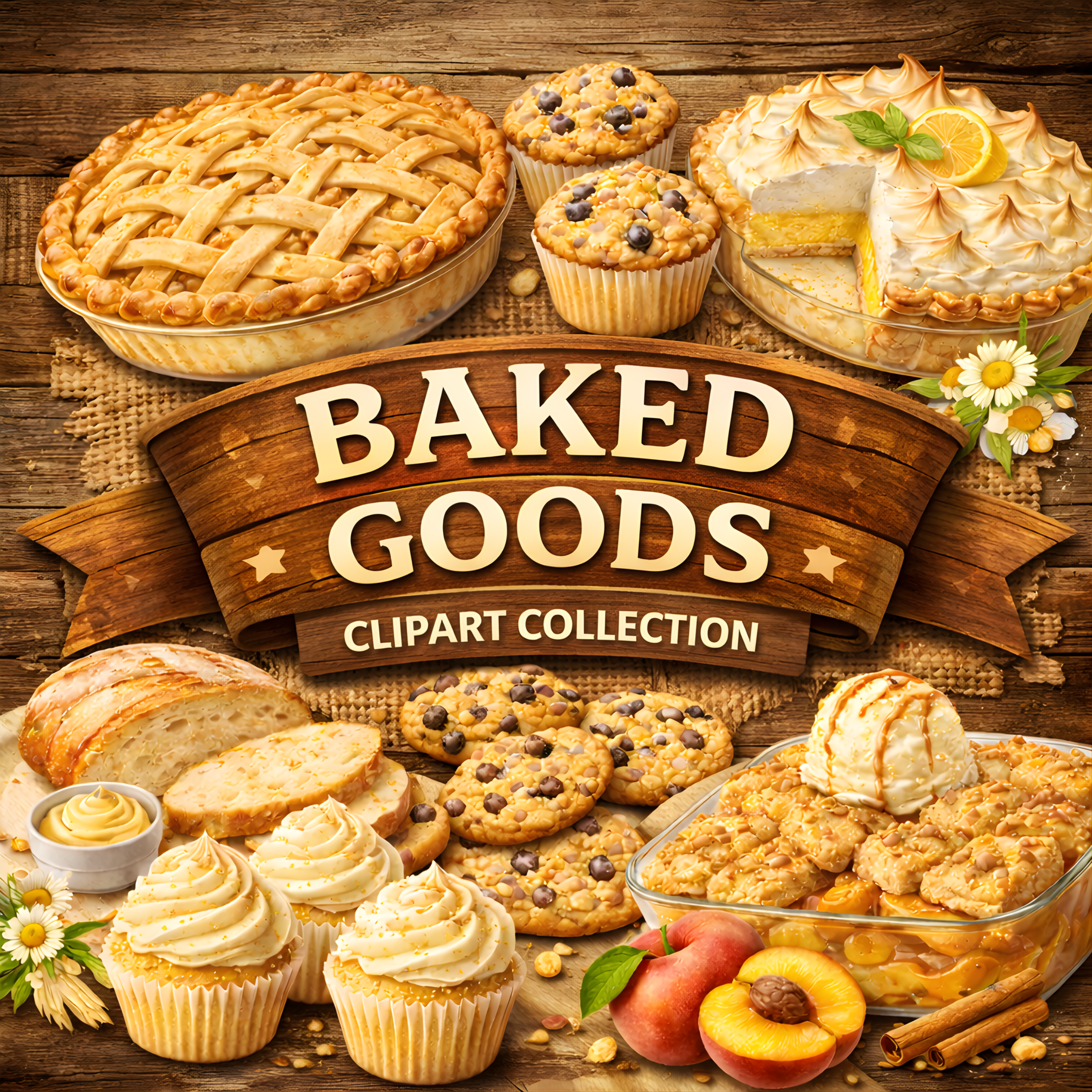 Baked Goods Clipart