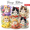 Teacup Kittens Clipart