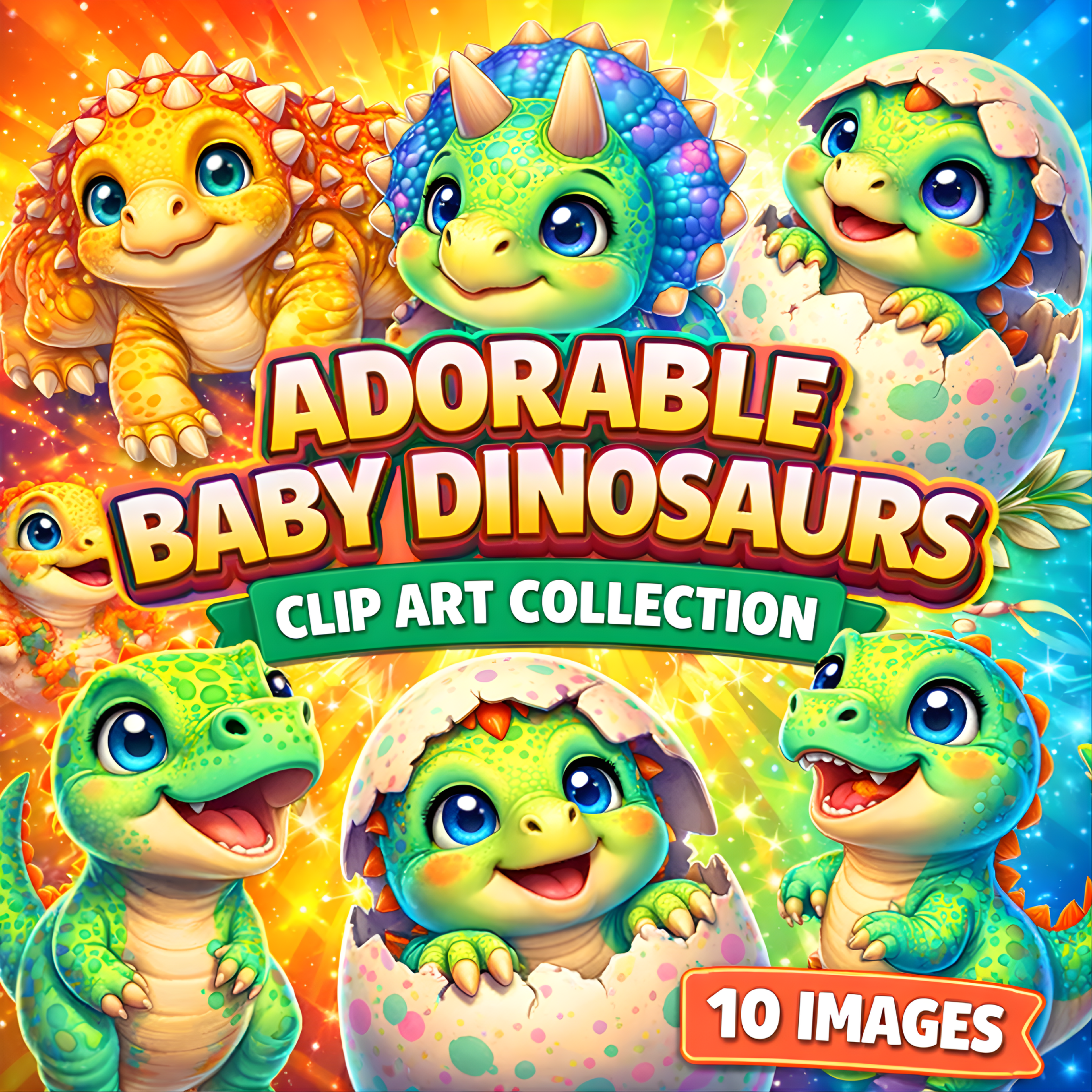 Baby Dinosaurs Clipart